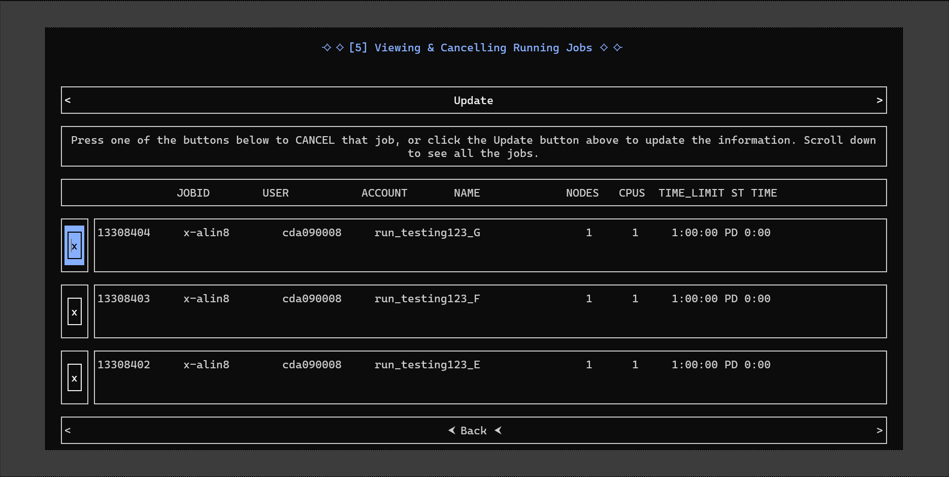 CUI Template Demonstration Step 5